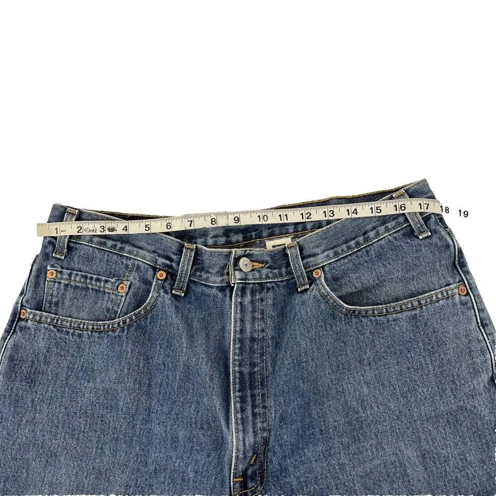 Vintage Y2K Levi’s 550 Relaxed Fit Denim Jeans Size 38x32 Made In‎ Canada